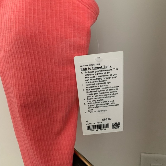 NWT LULULEMON EBB TO STREET TANK ✨ - Picture 7 of 7